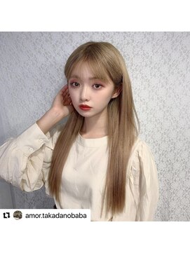アモル 高田馬場店(Amor) ナチュラルなロング