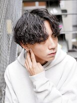 アルファ 新宿(alpha)&nbsp;フェザーパーマ/刈り上げセンターパート/サーフカール[新宿]