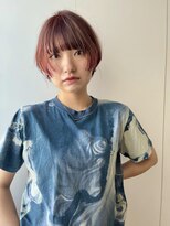 髪質改善と縮毛矯正の専門店 サンティエ(scintiller)&nbsp;大人綺麗な小顔襟足スッキリショートボブ　30代40代50代鹿児島