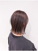 ラベンダーベージュ外ハネボブ/似合わせカット/髪質改善