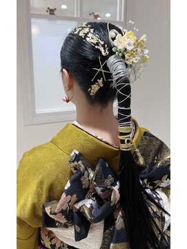 シャンプーボーイ 成人式ヘア