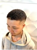 黒髪短髪/6ミリ濡れパン/スキンフェード/ワイルド