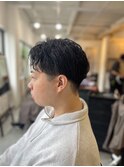 【soy-kufu】MEN'S HAIRアッシュブラックカルマパーマ