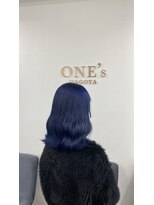 ワンズ ナゴヤ ヴィラ 名古屋栄(ONE's NAGOYA VILA) シアーカラー/カール/セミディ/姫カット