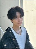 髪質改善*ダークアッシュセンターパート*美髪【Zina高田馬場】