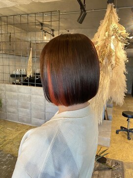 ワンドット バイ キーマン(ONE. by KEYMAN) ミニボブ　イヤリングカラー