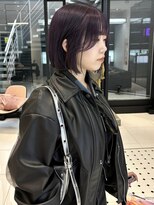 キーン 吉祥寺店(keen)&nbsp;《オオキタ》ラベンダーグレー×ぱつっとボブ