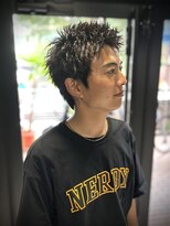 アウル 心斎橋(owl) 【スパイキーショート×パーマ】短髪/刈り上げ/メンズカット