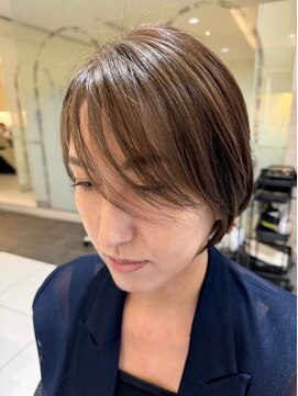 ザザ 高田馬場(ZA/ZA) 前髪長めショートボブ
