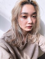 【green表参道】ブリーチヘア×シアベージュ