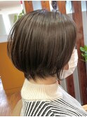 髪質改善縮毛矯正,レイヤー,縮毛矯正,白髪ぼかしハイライト.白髪