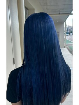 ベースヘアーデザイン(BASE HAIR DESIGN) レディース ブルーカラー 宇都宮
