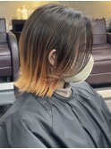 髪質改善縮毛矯正,レイヤー,縮毛矯正,白髪ぼかしハイライト.白髪