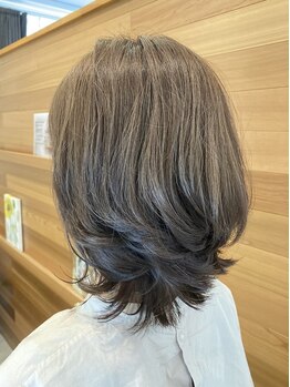 ハルララヘアー(harurara hair)の写真/【明野/駐車場有】サロン帰りのスタイルが長続き♪髪が伸びてきた時のことも考えてカットしてくれるのが◎