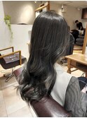 オリーブグレージュ　髪質改善　韓国風　大人キレイ　20代30代