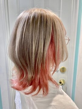 エターナルバイマティーナ(Eternal by MATINA) 【サーモンピンク/ウルフカット/インナー】20代30代40代50代