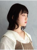 20代30代◎秋の抜け感レイヤーボブ！透明感グレージュ