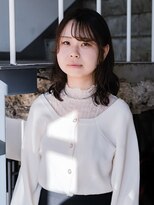 ヘアークラフト(Hair Craft)&nbsp;ゆるふわパーマ×ナチュラルブラウン【岡山】レイヤーカット