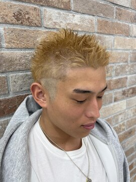 ラッパー風短髪