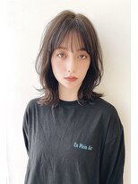 赤れんがアネックス(ANNEX)&nbsp;ミディアムレイヤー×白髪ぼかしカラー３０代４０代５０代６０代