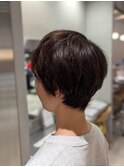 30代40代大人ショートボブ