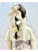 編み下ろしセレモニーアップ
