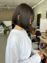 ミリ 奈良店(mm) ボブ/近鉄奈良/オリーブ/学割/奈良/髪質改善トリートメント