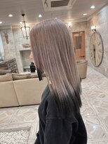 シャンティ 平岸店(Shanti)&nbsp;○ブリーチカラー/エンドカラー/ホワイトブラック○菅野裕太