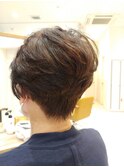 ショートカット×パーマ