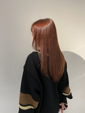 ヌーヘアー(nuu.hair) オレンジカラー