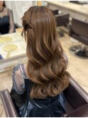 【北新地ヘアセット】ハーフツイン☆