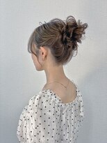 銀座新橋着付けヘアセットサロン［N］&nbsp;アップスタイル/編み込み/お団子/ヘアセット/結婚式/銀座/新橋