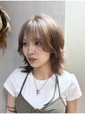 ★夏に大人気のデザインカラー!狐カラー!横浜レイヤーカット