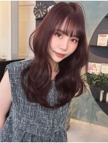 メゾンハル(Maison HALU) カシスピンク × レイヤーカット