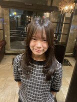 モナン 海老名(Monan) レイヤーカット 顔まわりレイヤー 韓国ヘア