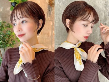 タヤ 中野店(TAYA)の写真/垢抜け似合わせカット★ご自宅でのスタイリングをお洒落に時短に!トレンドの似合わせスタイルもお任せ◎
