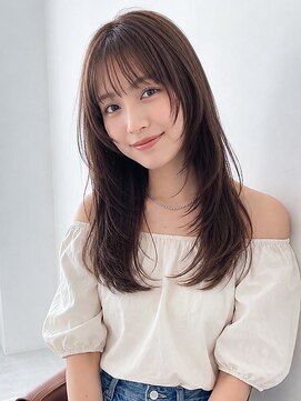 ヘアーループセラデザインワークス(Hair ruup Sela design works) 大人可愛い韓国風レイヤーロング