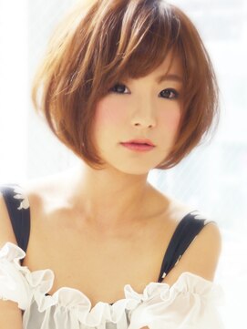 ヘア ジュレ ドゥ(hair jurer deux) 【ヘアジュレドゥ 花井】 大人かわいい愛されショートボブ