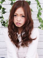 美容室チック 大島店(chic)&nbsp;外国人風 ラフランダムウェーブロングスタイル【大島】