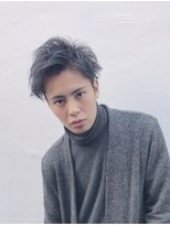 ピチカート(pizzicato) アップバングショート ブルーブラック