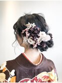 卒業式ヘアセット