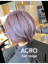 アクロ ヘアー ステージ(ACRO hair stage) ハイトーンピンクカラー