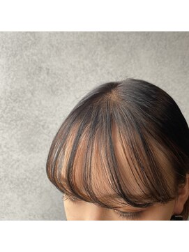 ヘアサロンM 新宿 インナーカラー