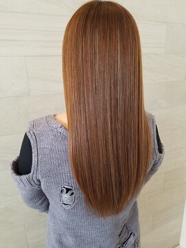 シノヤ 東根店(Shinoya) ミルクティーグレージュ☆韓国風艶髪ロング/20代30代40代