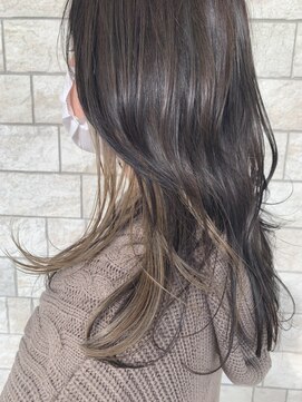 アメイジングヘアー 千歳店(AMAZING HAIR) 【AMAZING HAIR千歳店/横山】ロングレイヤー×イヤリングカラー