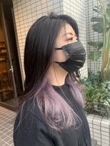 スーリール 博多店(Sourire)&nbsp;パープルインナーカラー☆