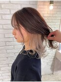 レイヤーボブ×ハイトーン[心斎橋/髪質改善]