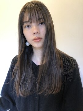 サン 白金台(SUN) 簡単スタイリング!透明感カラーのロングスタイル