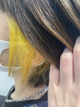 ヘアポジション 本荘東(HAIR Position) イヤリングカラー