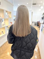 コワファースト  させぼ五番街店(COIFF1RST)&nbsp;ロング×ホワイトブロンド